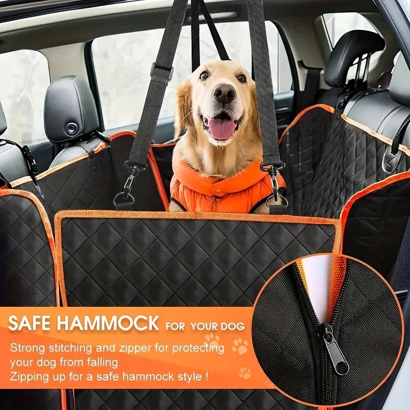 🚗 Housse de Protection Voiture pour Chien – Antidérapante, Imperméable & Universelle