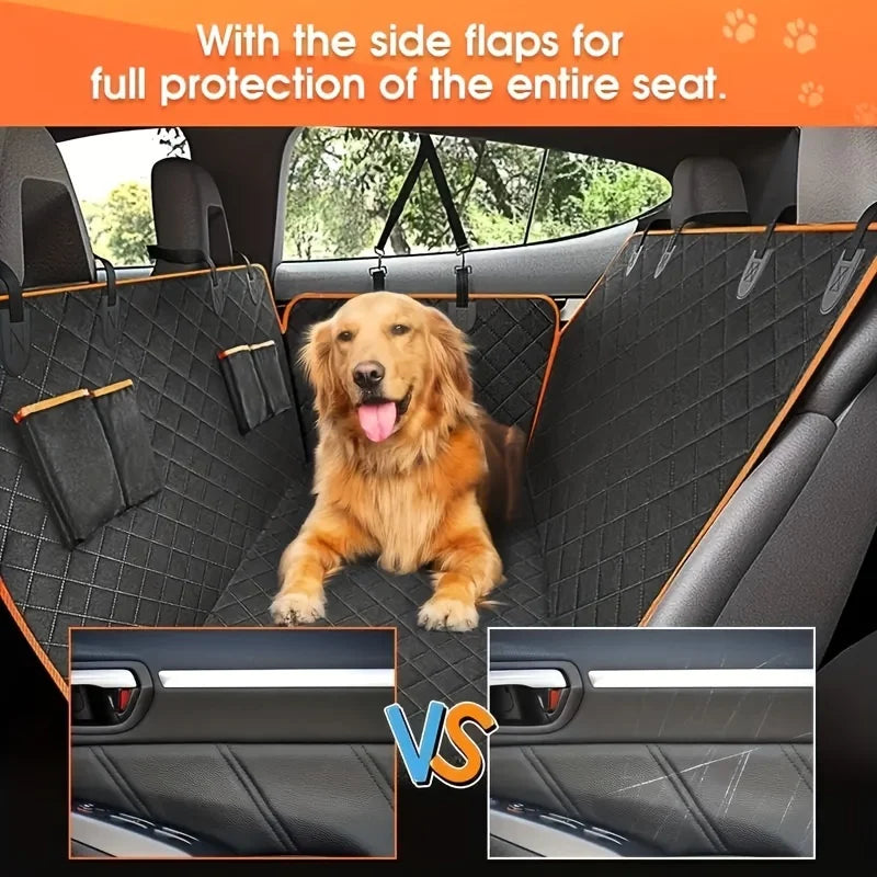 🚗 Housse de Protection Voiture pour Chien – Antidérapante, Imperméable & Universelle
